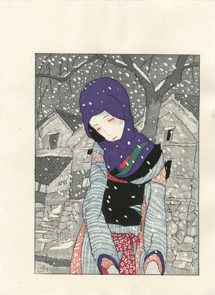 Takehisa Yumeji “Snowy Night Legend”／