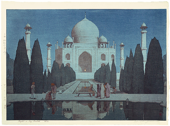 Yoshida Hiroshi “The Taj Mahal at Night No.6”／