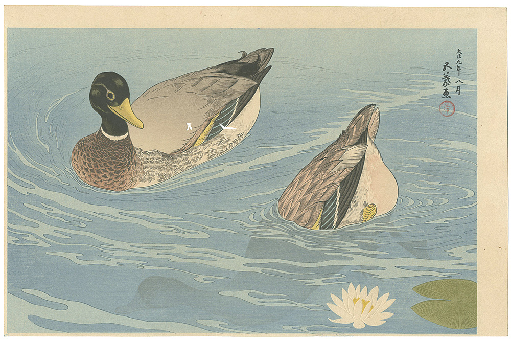 Hashiguchi Goyo “Ducks”／