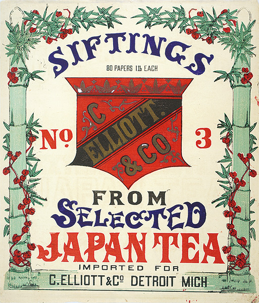 Unknown “Labels on Exported Japanese Teas”／