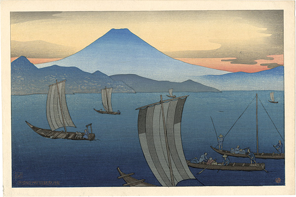 Charles Bartlett “Mt.Fuji from The Pinery of Miho”／