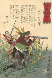 Yoshitoshi/Biographies of Valiant Drunken Tigers / Okawa Hyojiro[競勢酔虎傳 大河兵次郎]