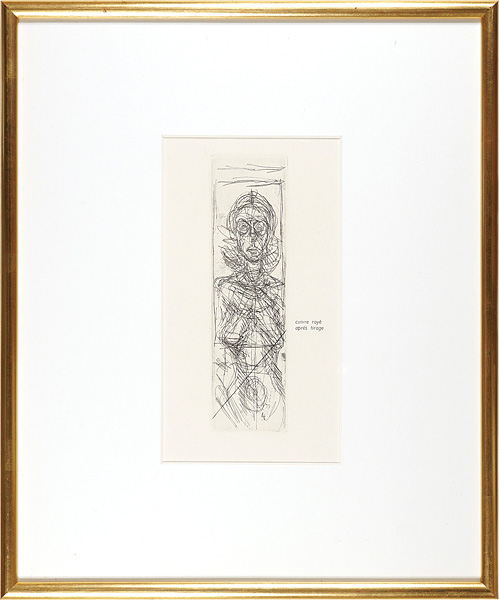 Alberto Giacometti “Front of Annette”／