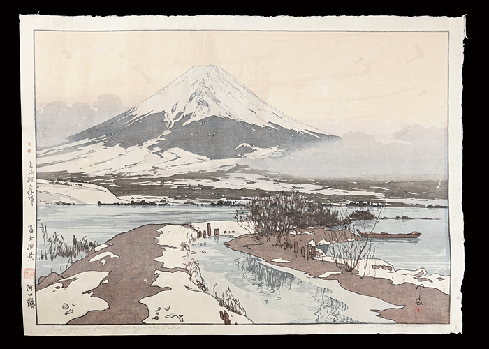 Yoshida Hiroshi “10 Views of Fuji / Lake Kawaguchi”／