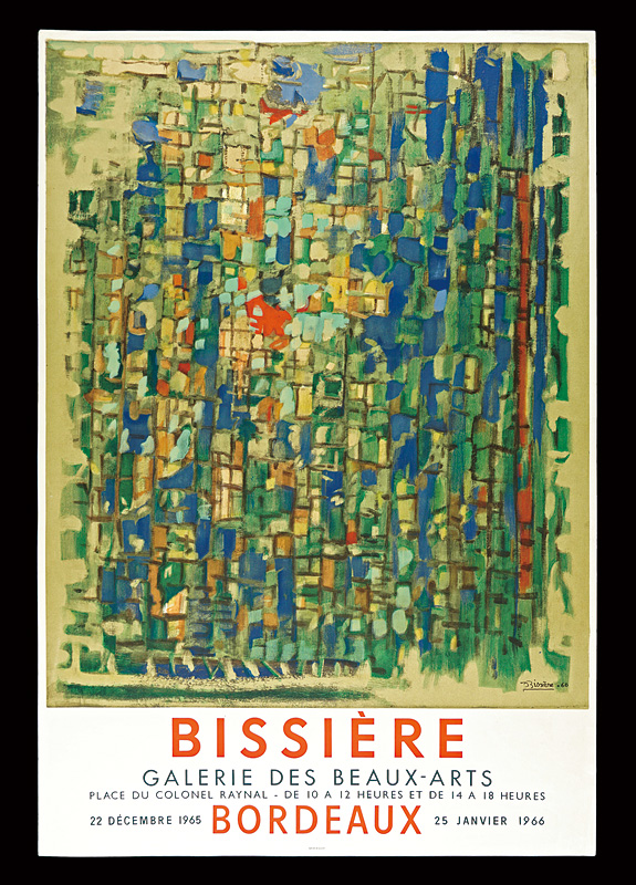 Roger Bissiere “BISSIERE Exhibition Poster”／