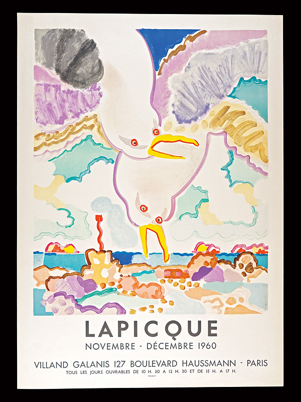 Charles Lapicqe “LAPICQE Exhibition Poster”／