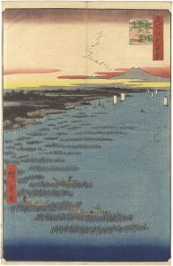Hiroshige I/One Hundred Famous Views of Edo / Minami-Shinagawa and Samezu Coast[名所江戸百景　南品川鮫洲海岸]