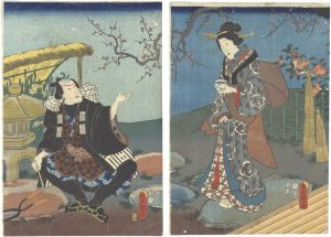 Toyokuni III/Kabuki Actors Print[役者絵]