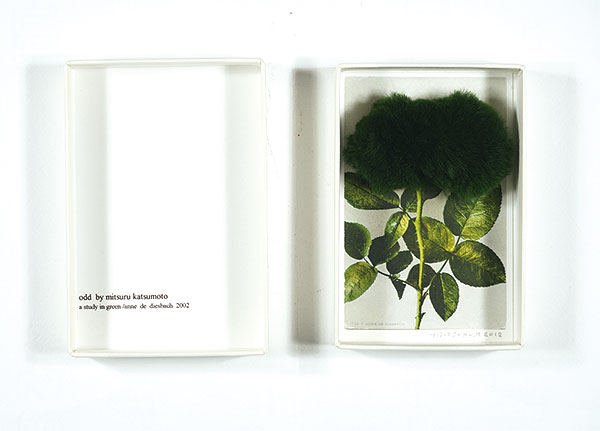 Katsumoto Mitsuru “Odd／a study in green／anne de diesbach 2002”／