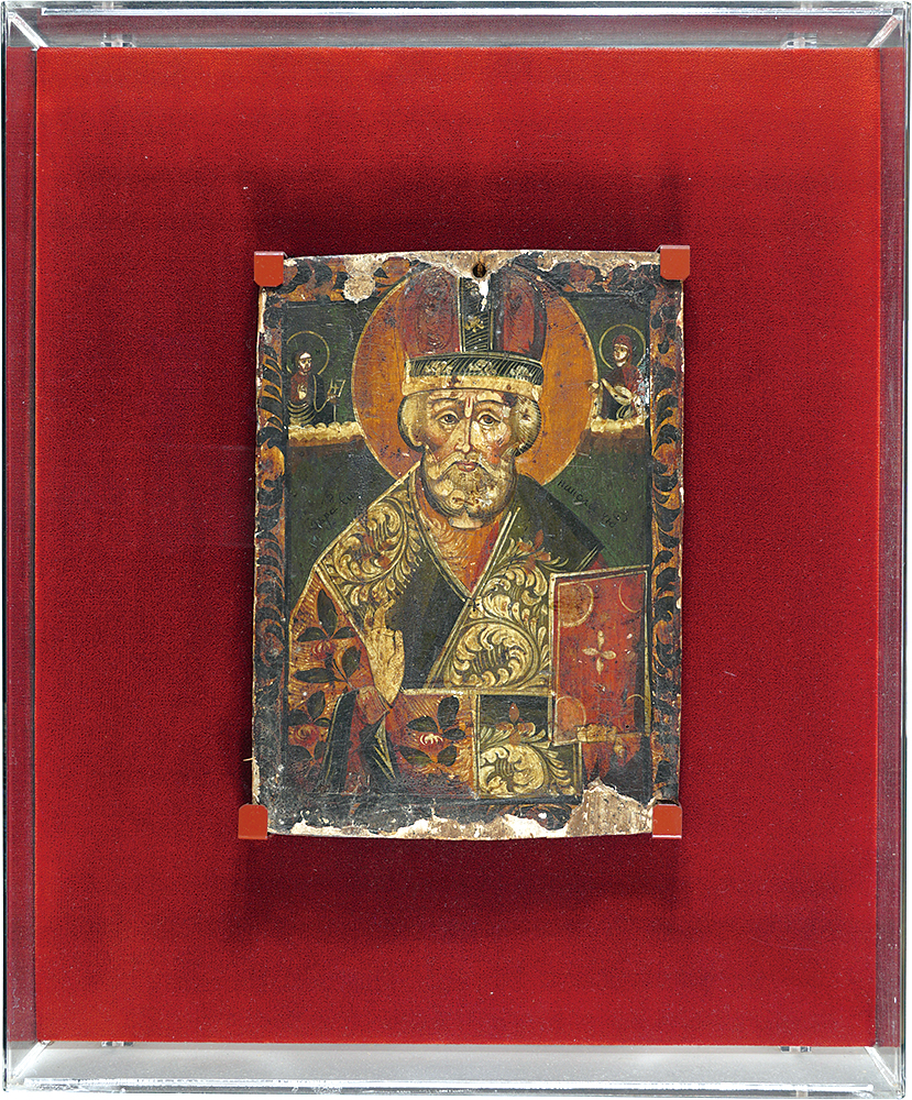 Unknown “Russian Icon: Saint Nicholas”／