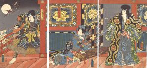 Toyokuni III/Kabuki Play: Jiraiya Goketsu Monogatari[児雷也豪傑譚語]
