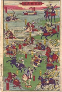 Toyoshige II/Newly Published Collection of Famous Horses[新板名馬尽]