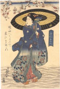 Sencho/Three Beauties with Snow and Plum Blossoms[雪梅三美人]