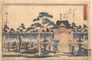 Hiroshige I/Famous Places in Edo / Kameido Tenmangu Shrine[江戸名所　亀戸天満宮]