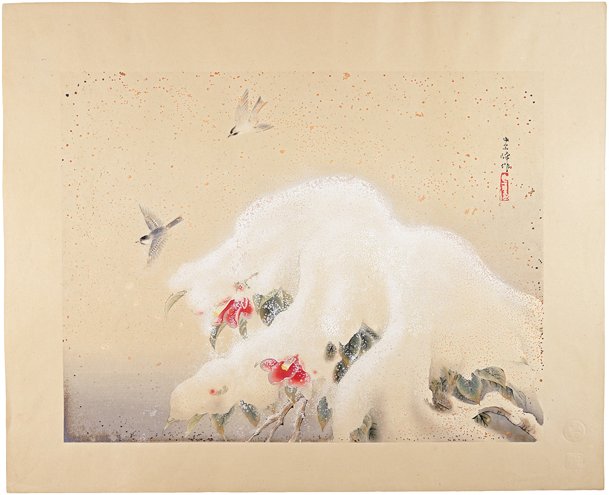 Sakakibara Shiho “Birds and Flowers of the Twelve Months”／