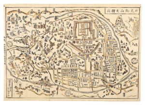 Unknown/Illustrated Map of Nikko[日光御山之絵図]