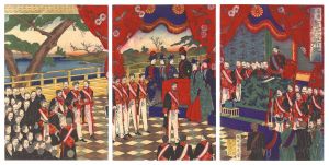 Chikanobu/Hurrah for the Empire: Promulgation of the Constitution[帝国萬歳 憲法発布略図]