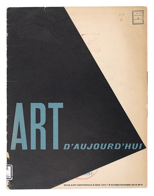 “[仏]Art d'Aujourd'hui / numero 7 serie 4” curated by Andre Bloc／