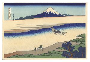 Hokusai/Thirty-six Views of Mount Fuji / Tama River in Musashi Province【Reproduction】[富嶽三十六景　武州玉川【復刻版】]