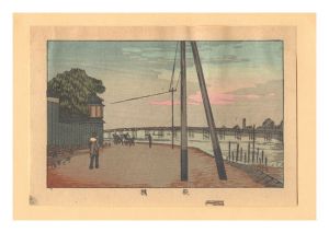 Yasuji,Tankei/True Pictures of Famous Places of Tokyo (Tokyo shinga meisho zukai) / Umayabashi Bridge【Reproduction】[東京真画名所図解　厩橋【復刻版】]