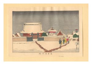 Yasuji,Tankei/True Pictures of Famous Places of Tokyo (Tokyo shinga meisho zukai) / Higashi-monzeki Temple, Asakusa【Reproduction】[東京真画名所図解　浅草東門跡【復刻版】]
