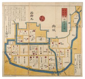 Unknown/Map of Uchisakurada including Daimyo Koji and Kandabashi[大名小路神田橋内内桜田之図]