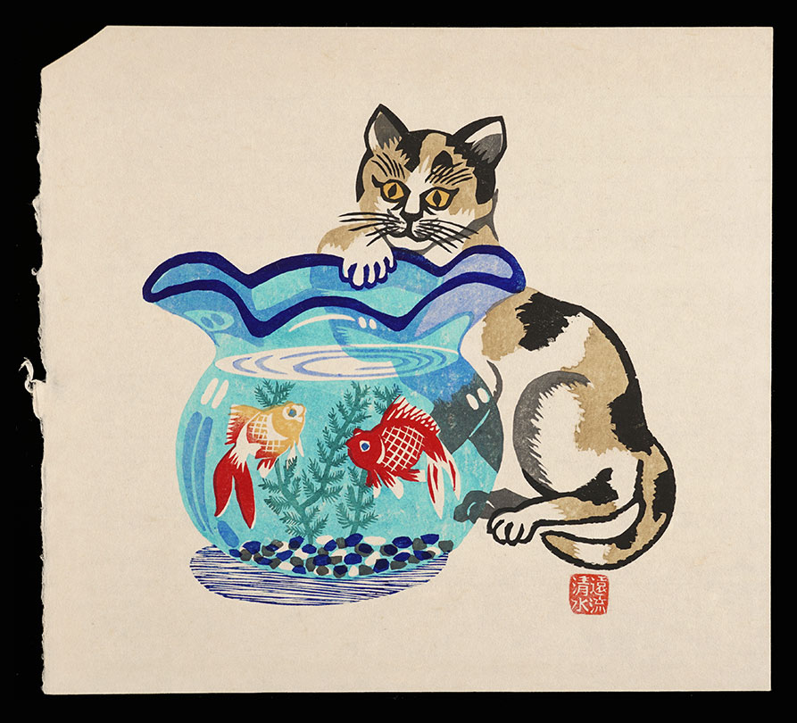 Shimizu Toru “Fishbowl and a Cat　(tentative title)”／