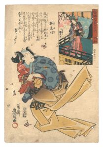 Toyokuni III and Kunimasa III/The Sixty-odd Provinces of Great Japan / Yamato Province: Fox Tadanobu[大日本六十余州之内　大和 狐忠信]