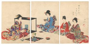 Chikanobu/Ladies of the Tokugawa Period / Tea Ceremony[徳川時代貴婦人之図　茶の湯]