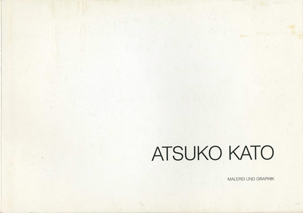 “ATSUKO KATO Katalog-3 1989” ／
