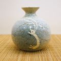 <strong>Tsujimura Jusaburo</strong><br>Illustrated ceramics jar