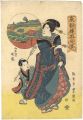 <strong>Toyokuni II</strong><br>Ten Views of Cherry Trees in t......