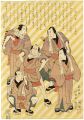<strong>Hokushu</strong><br>5 Kabuki Actors ( Gonin Otoko ......