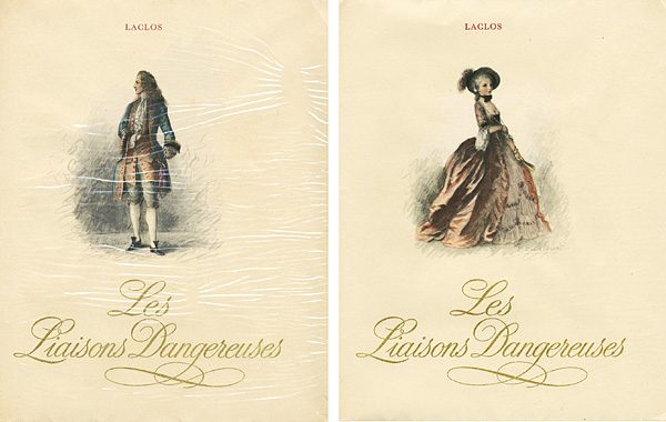 “LES LIAISONS DANGEREUSES:LACLOS／BECAT” ／