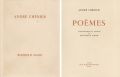 <strong>ANDRE CHENIER：POEMES</strong><br>BERTHOLD MAHN画