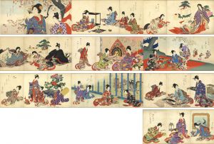 Chikanobu/Noble Ladies in the Tokugawa Era[徳川時代　貴婦人の図]