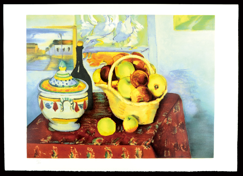 世界名画 ポール・セザンヌPaul Cézanne 「チェストのある静物