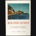 <strong></strong><br>ROLAND OUDOT 展覧会ポスター