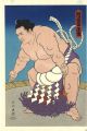 <strong>Kinoshita Daimon</strong><br>THE ‘SUMO’ UKIYO-E ASAHIFUJI........