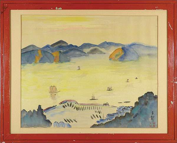 Yamagishi Kazue “Painting : The view of Setouchi”／