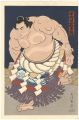 <strong>Kinoshita Daimon</strong><br>THE ‘SUMO’ UKIYO-E CHIYONOFUJI......