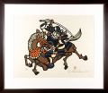 <strong>Mori Yoshitoshi</strong><br>Warrior on Horseback