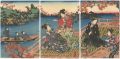<strong>Toyokuni III</strong><br>Beauties and Autumn Leaves (te......