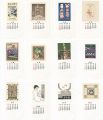 <strong>Kobayashi Donge, Iwami Reika, Sekino Junichiro and Other Artists</strong><br>Ex Libris Calendar 