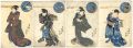 <strong>Kunisada I</strong><br>Comparison of Beauties