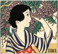 <strong>Takehisa Yumeji</strong><br>Wisteria Flowers