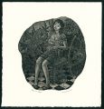 <strong>Wakuta Toshiyuki</strong><br>Ex Libris / Girl on Chair IV