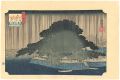 <strong>Hiroshige I</strong><br>8 Views of Omi / Night Rain at......