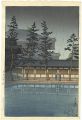 <strong>Kawase Hasui</strong><br>Hall of the Great Buddha, Nara