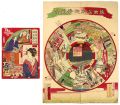 <strong>Hiroshige III</strong><br>Sugoroku (Board Game) ：stroll ......